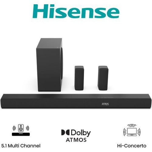 Hisense AX5100Q 5.1 Channel 580W Soundbar