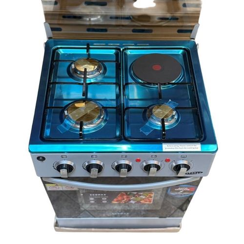 Ecomax 3 Gas + 1 Electric Cooker 50×55 with Electric Oven