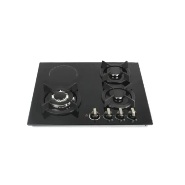 Bolesi HM-T46007-A Built-In 3 Gas + 1 Ceramic Cooker Hob