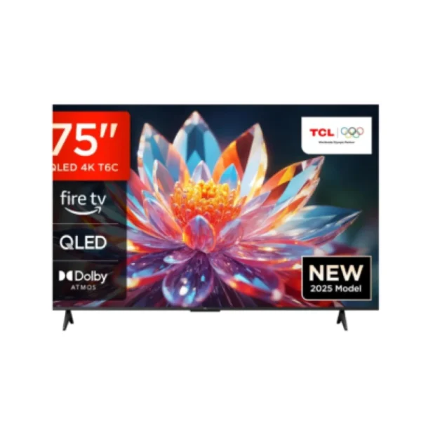 TCL 75T6D 75 Inch QLED 4K Google TV (2026 Model)