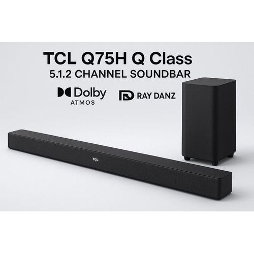 TCL Q75H 5.1.2CH Sub-Flagship Home Theater Soundbar