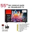 TCL 55T6C 55‑inch QLED Google TV with HDR & Dolby Atmos
